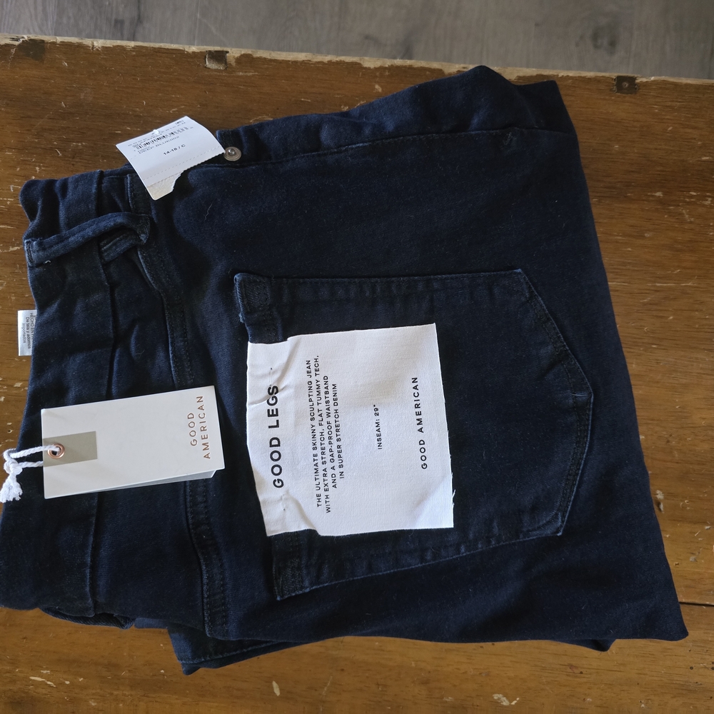 Good American Men's Black Jeans